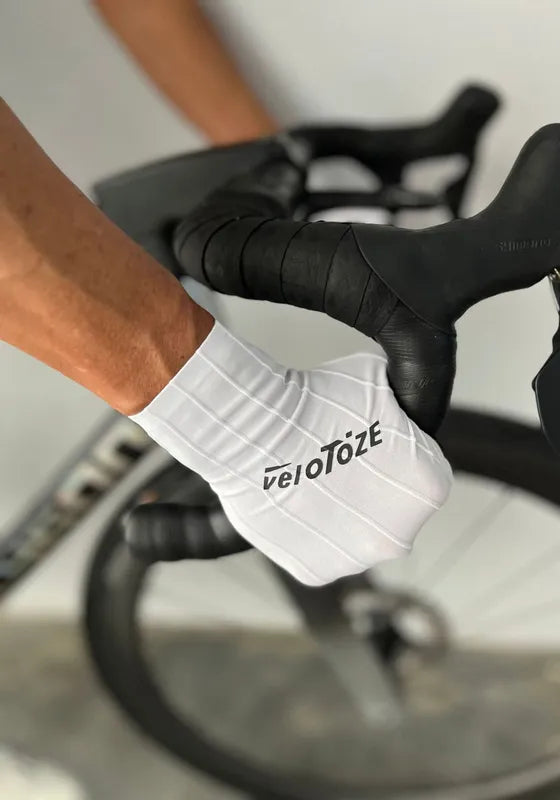VeloToze Pro Aero Gloves White