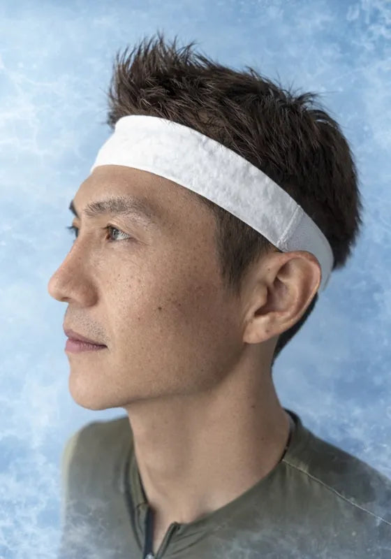 VeloToze Glacier Headband White