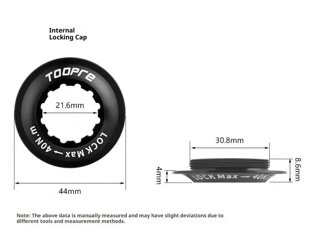 Toopre Disc Rotor Lockring 40nm HG Tool Removal