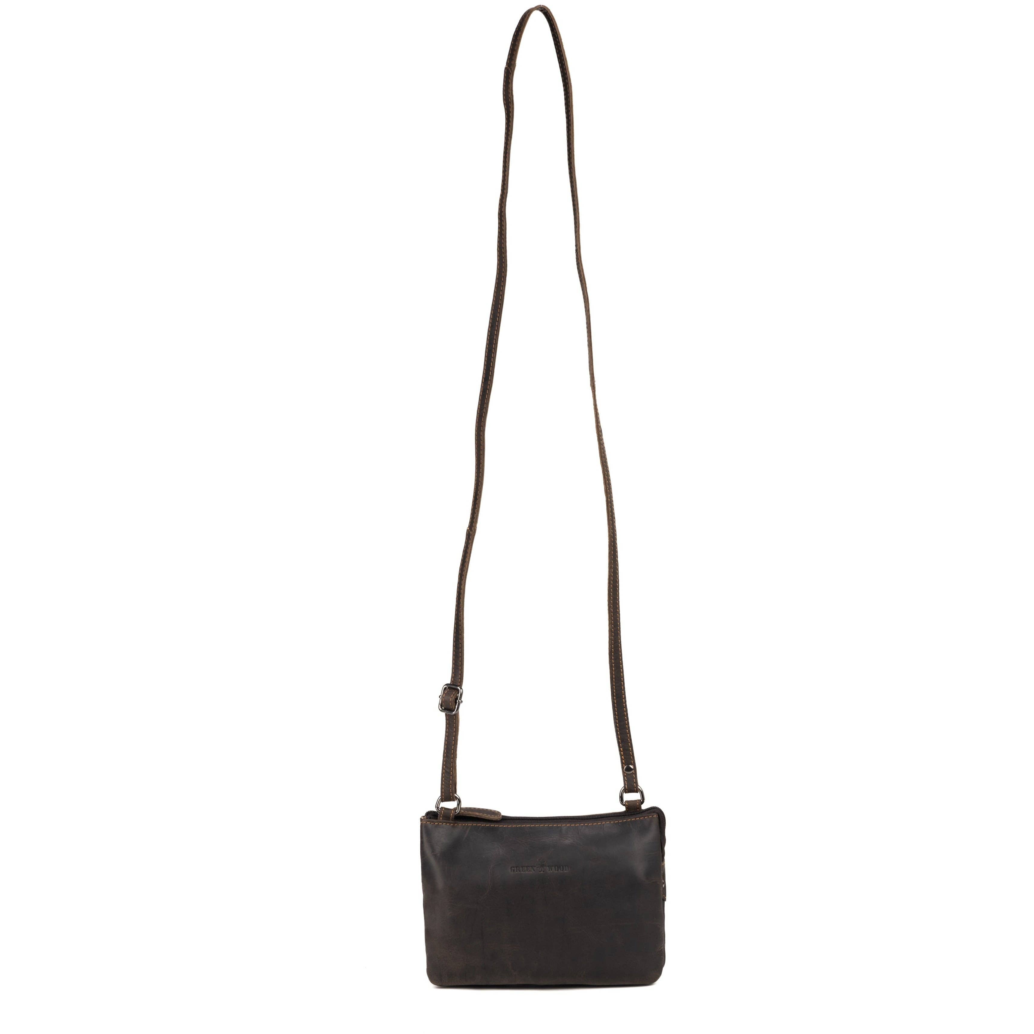 Greenwood Leather AU - Women's Shoulder Bag Hastings Brown GW658846BRN