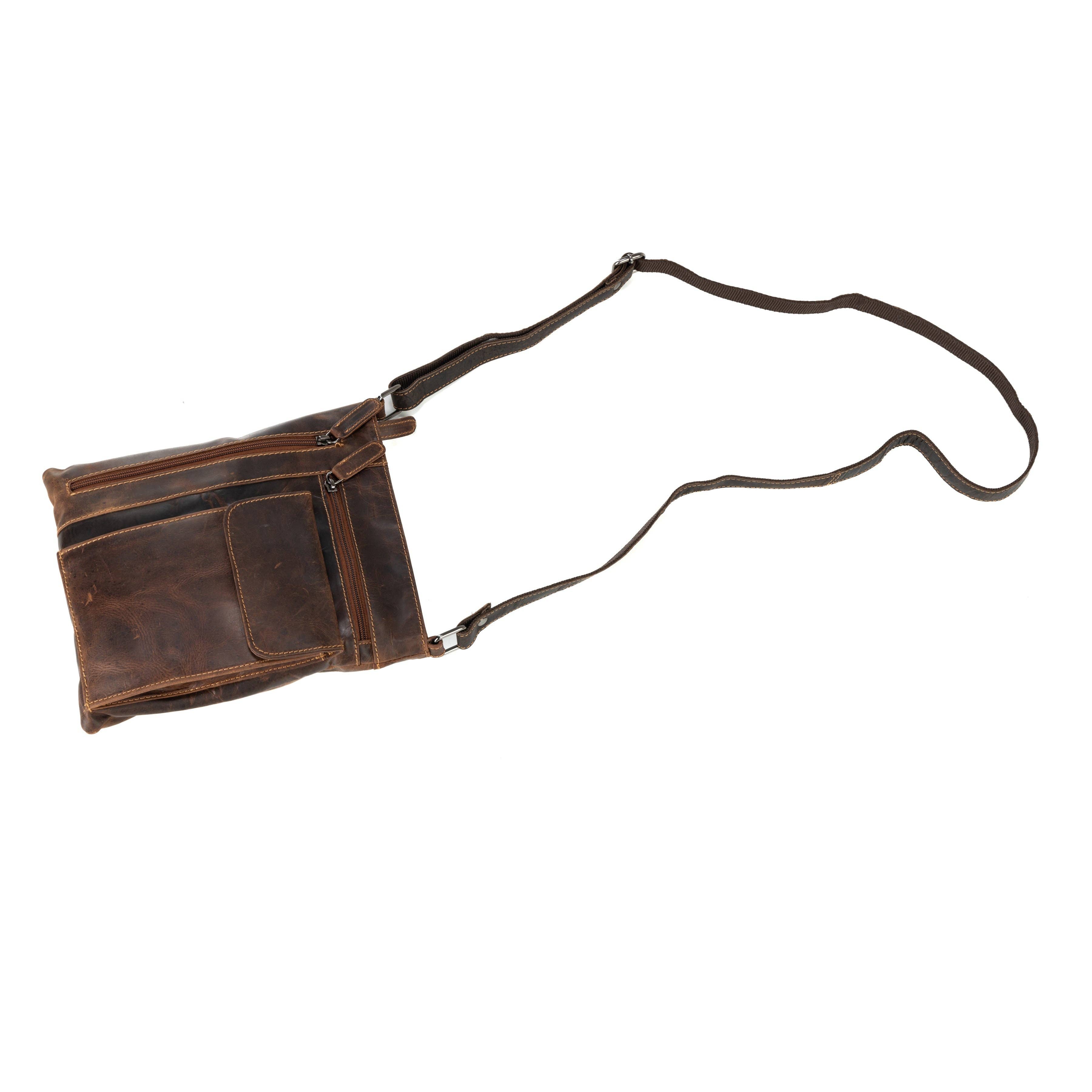 Ladies Cross Body Leather Bag Lucy Sandal LD007SAN