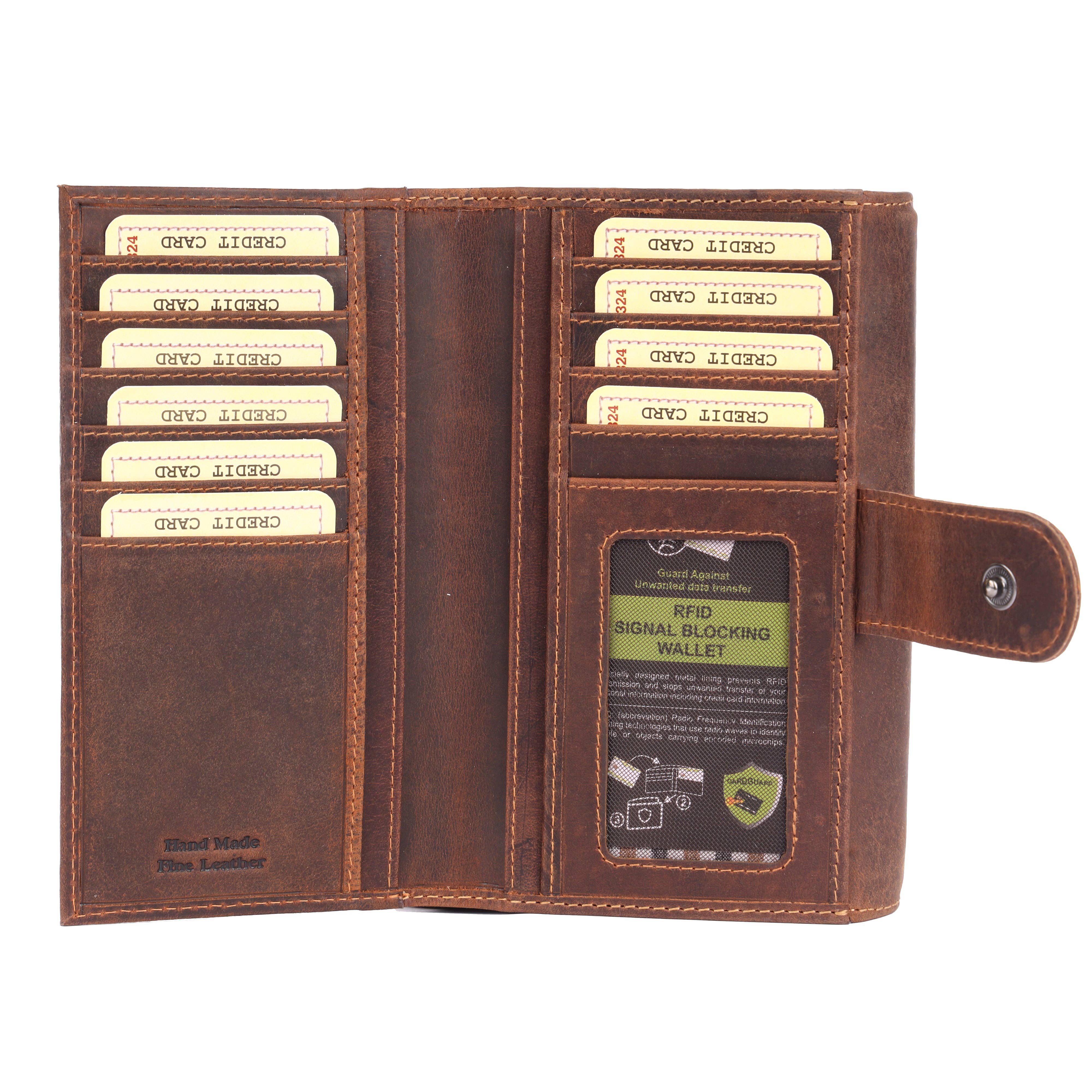 Greenwood Leather AU - Greenwood Leather Brighton Travel Organiser Wallet