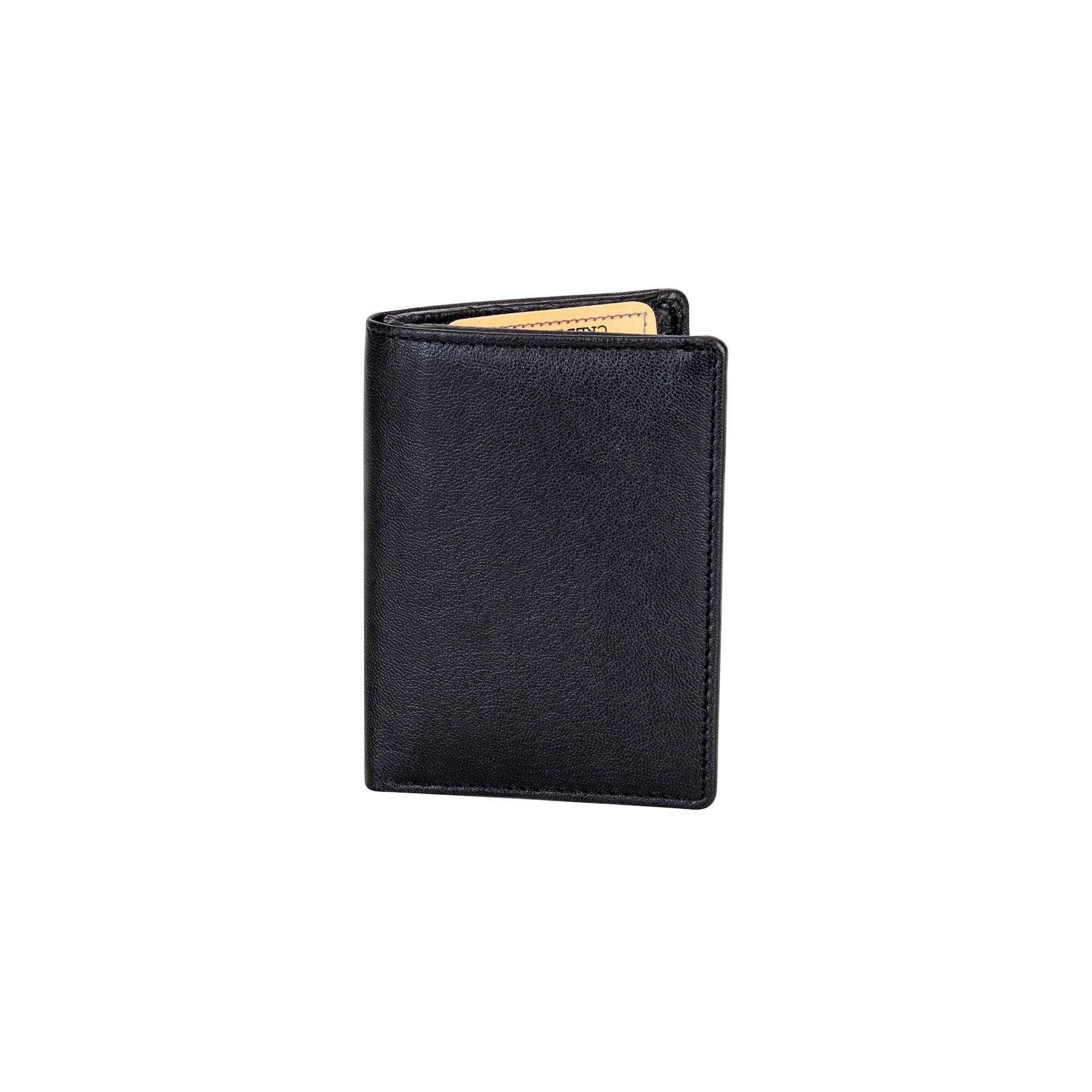 Greenwood Leather AU - Credit Debit Leather Card Holder Freya - GW8001BLK