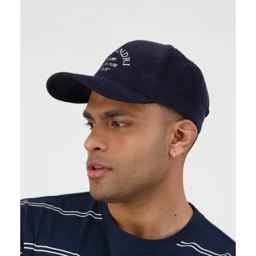 Featherstone Corduroy Cap Navy - O/S / NAVY - CLOTHING