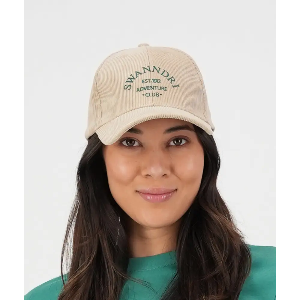 Featherstone Corduroy Cap Pebble - OS / PEBBLE FERN - CLOTHING