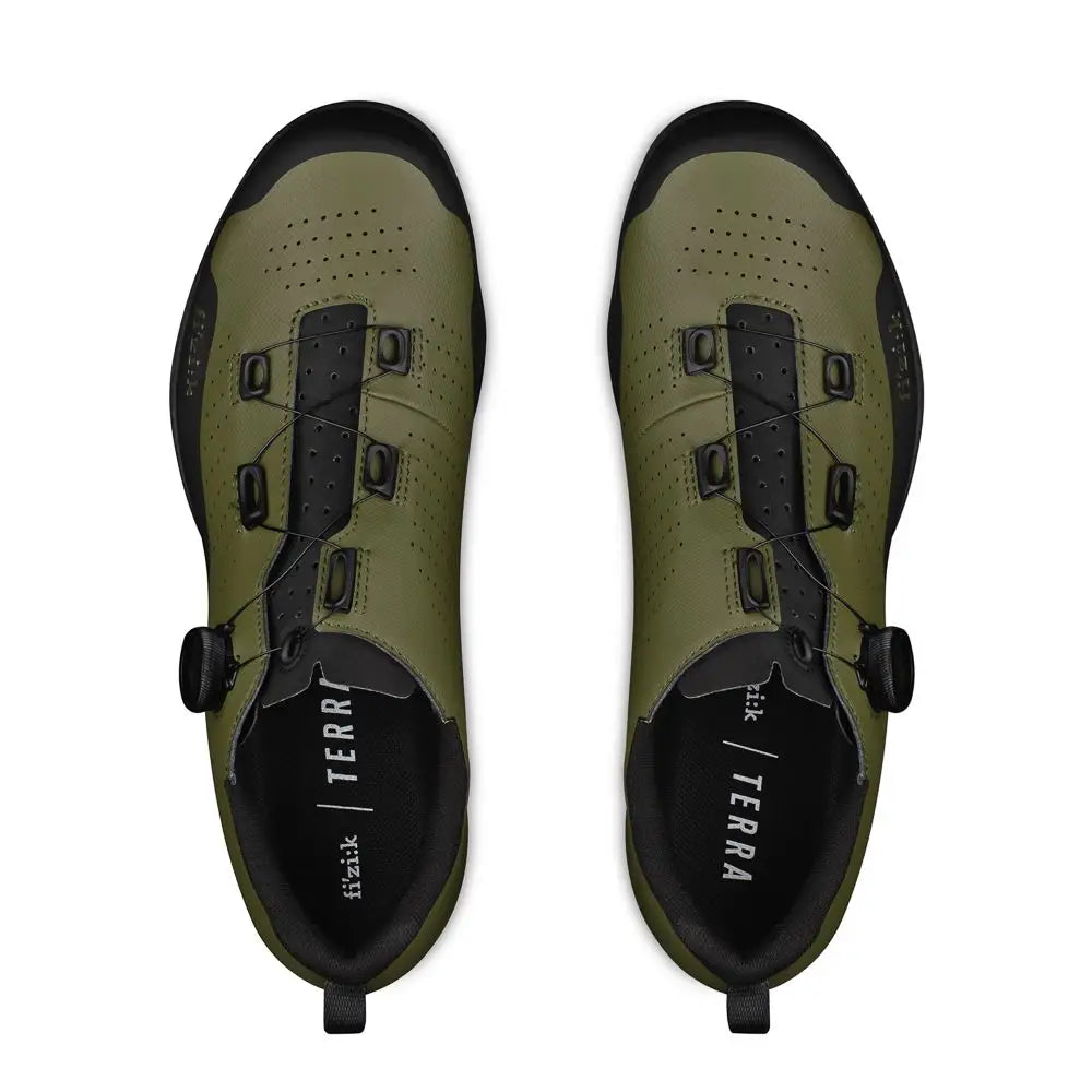 Fizik Terra Atlas Army - Fizik Shoes Terra Atlas Army/Black 37