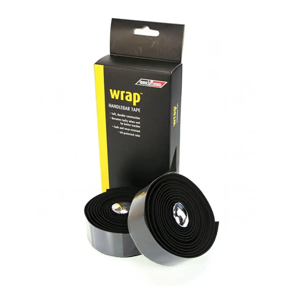 Handlebar Tape Cork Gel - BLACK - Bike