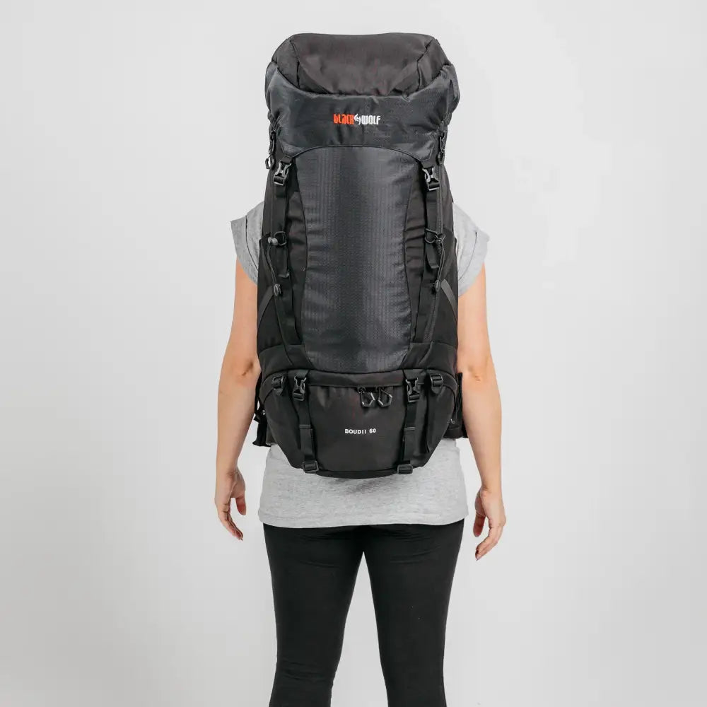 Hiking Pack Boudii 60L Jet Black BlackWolf