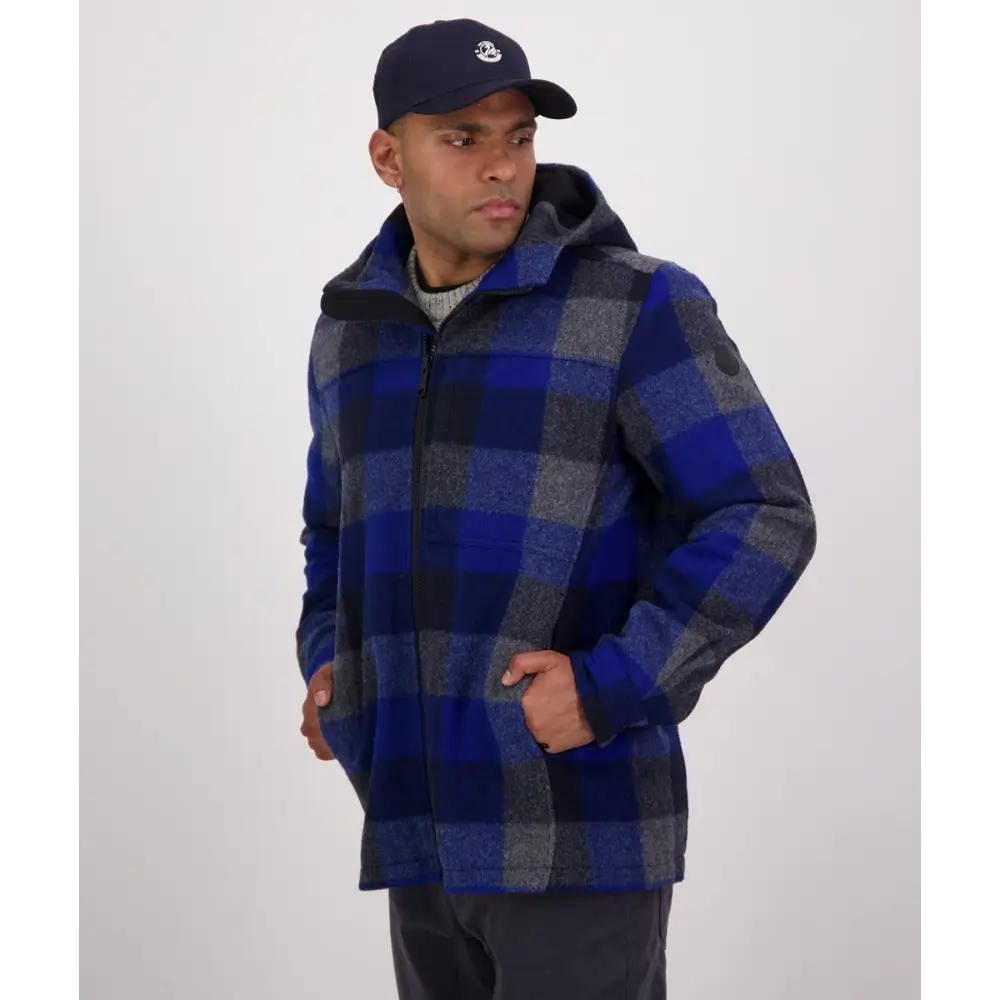Checkered hoodie mens discount