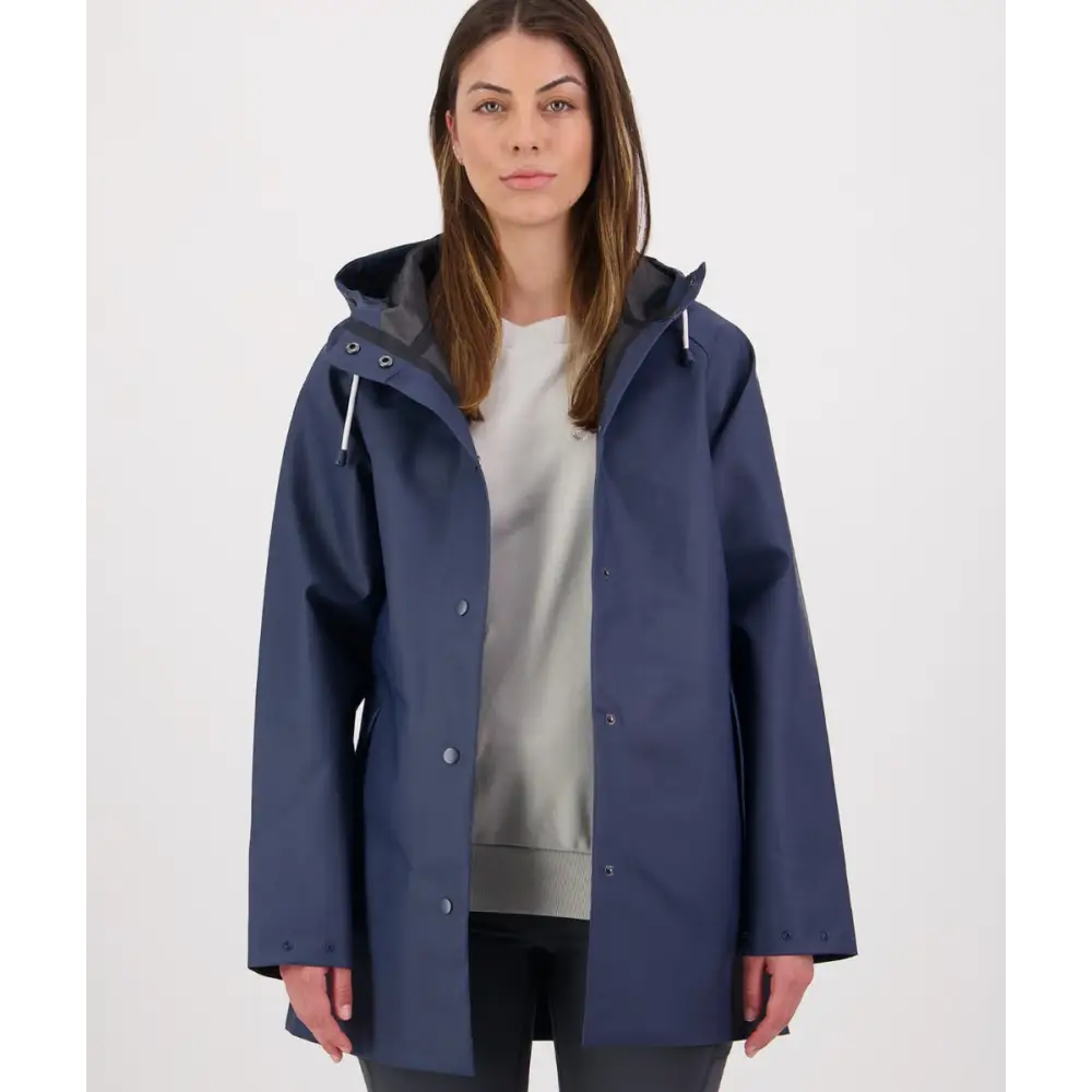 Jacket Waterproof Buckingham Navy Line 7 - CLOTHING