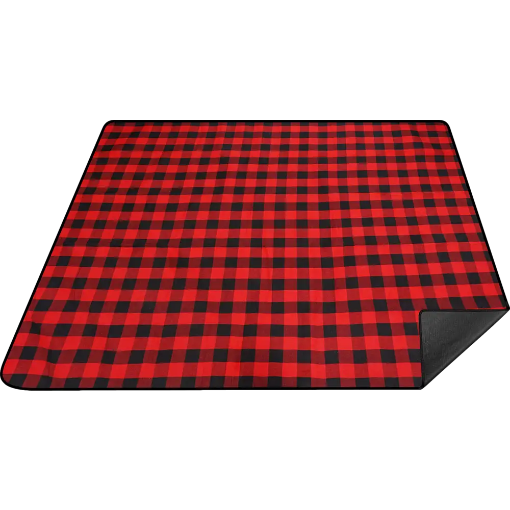 Moana Road Picnic Blanket Red Black