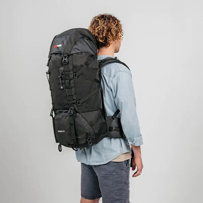 Nankeen 60 Hiking Pack Jet Black - JET BLACK - OUTDOOR