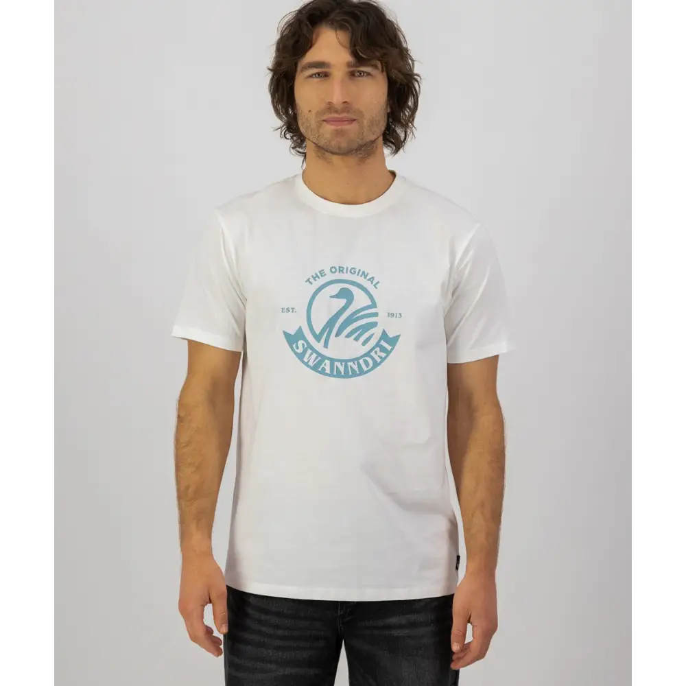 Original V2 Print T Shirt White - CLOTHING