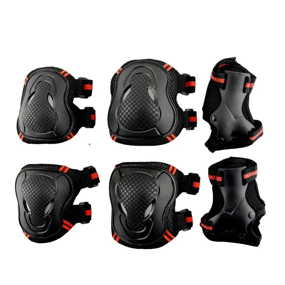 Roller Skating Protective Pads Knee Elbow Wrist - Shockproof 2pcs Kit