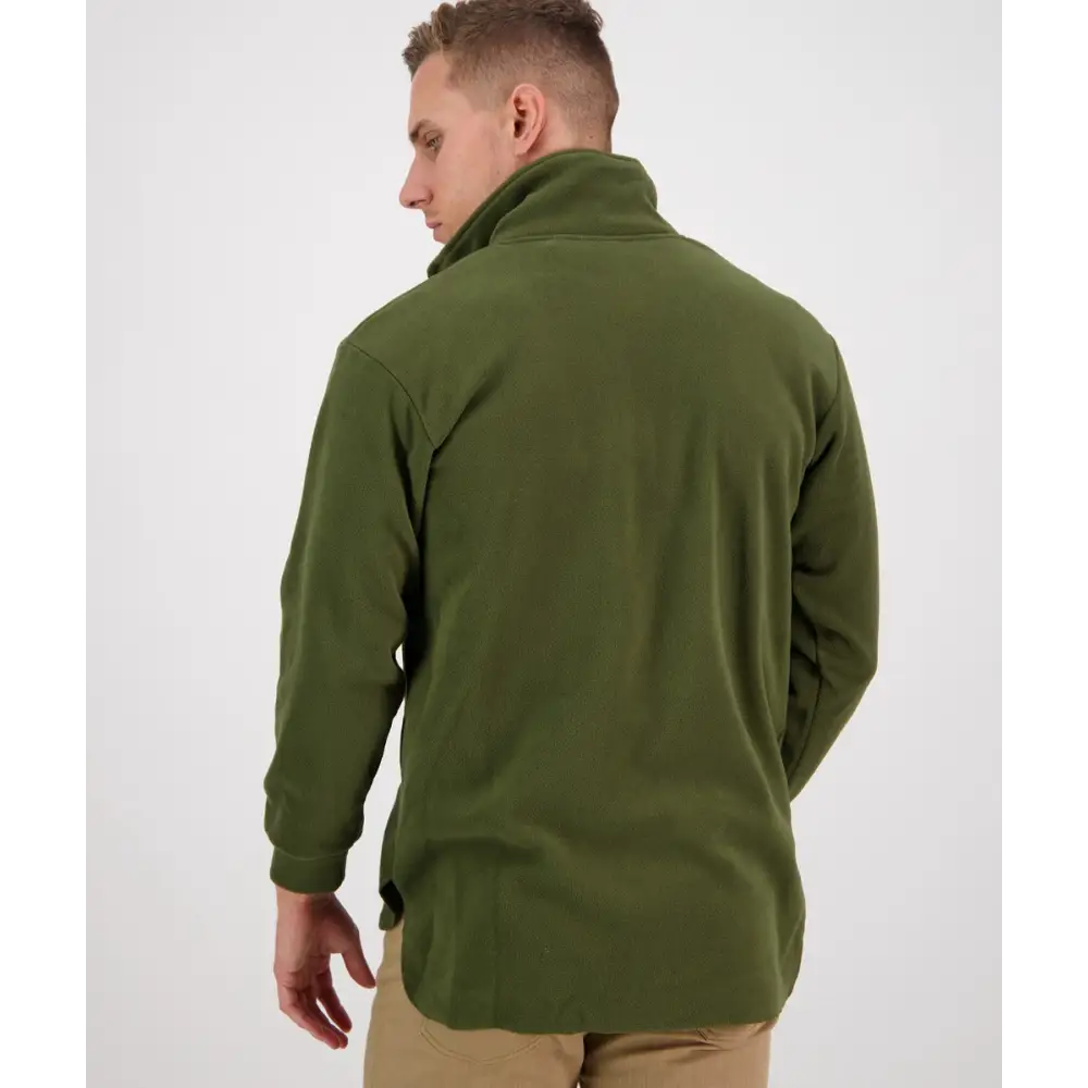 Pullover Fleece Olive Black Swanndri