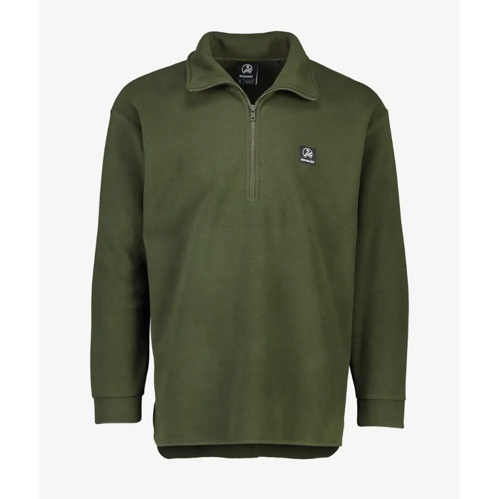 Pullover Fleece Olive Black Swanndri