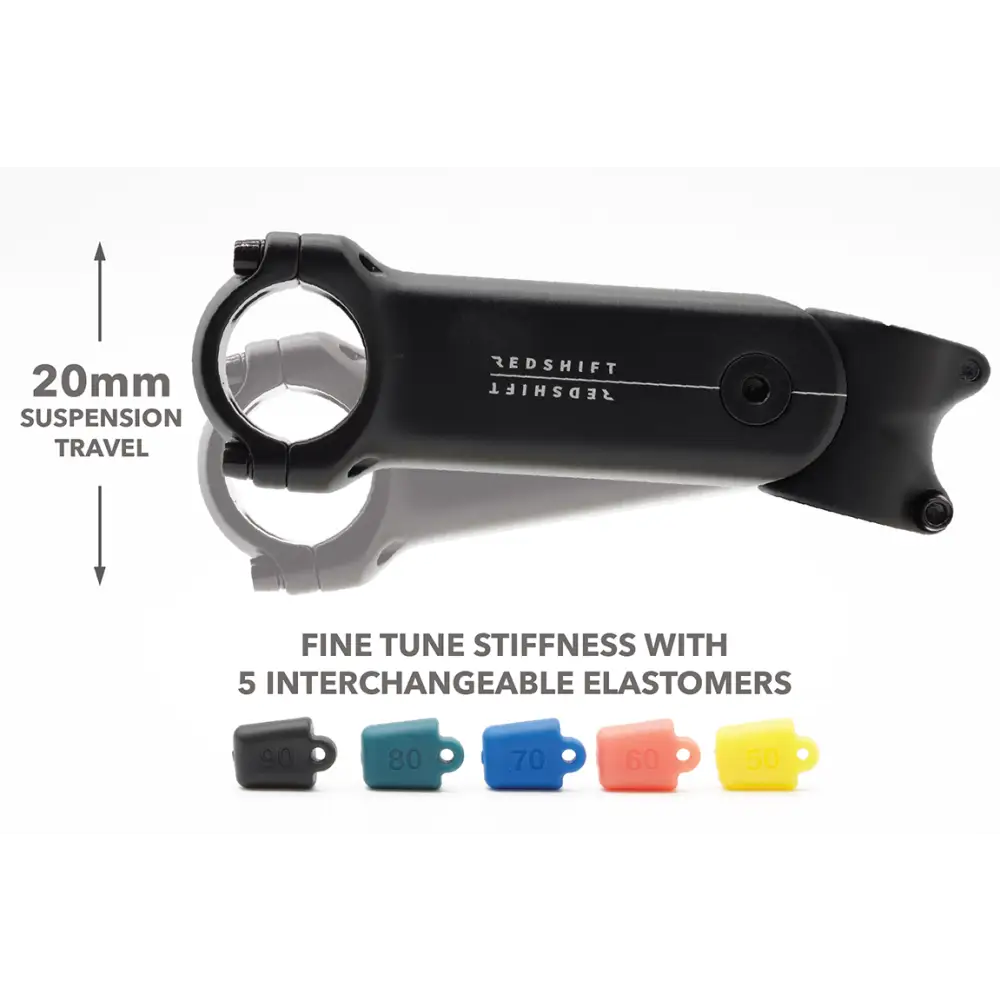 Redshift Shockstop Suspension Stem 1 1/4’ 6° - Redshift Shockstop Suspension Stem 1 1/4inch 90mm + / - 6 degrees