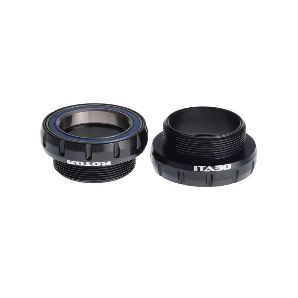 Rotor ITA30 Italian ABEC3 for 30mm - Rotor Bottom Bracket ITA30 Italian Steel for 30mm Cranks black