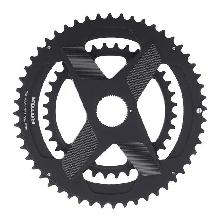 Rotor SpiderRing Direct Mount Round 2X - Rotor SpiderRing DM Round Chainring 46/30 Black