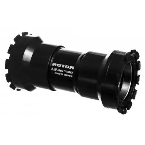 Rotor UBB4630 BB386 ABEC3 for 30mm - Rotor Bottom Bracket UBB 4630 BB386 for 30mm Cranks Steel Black