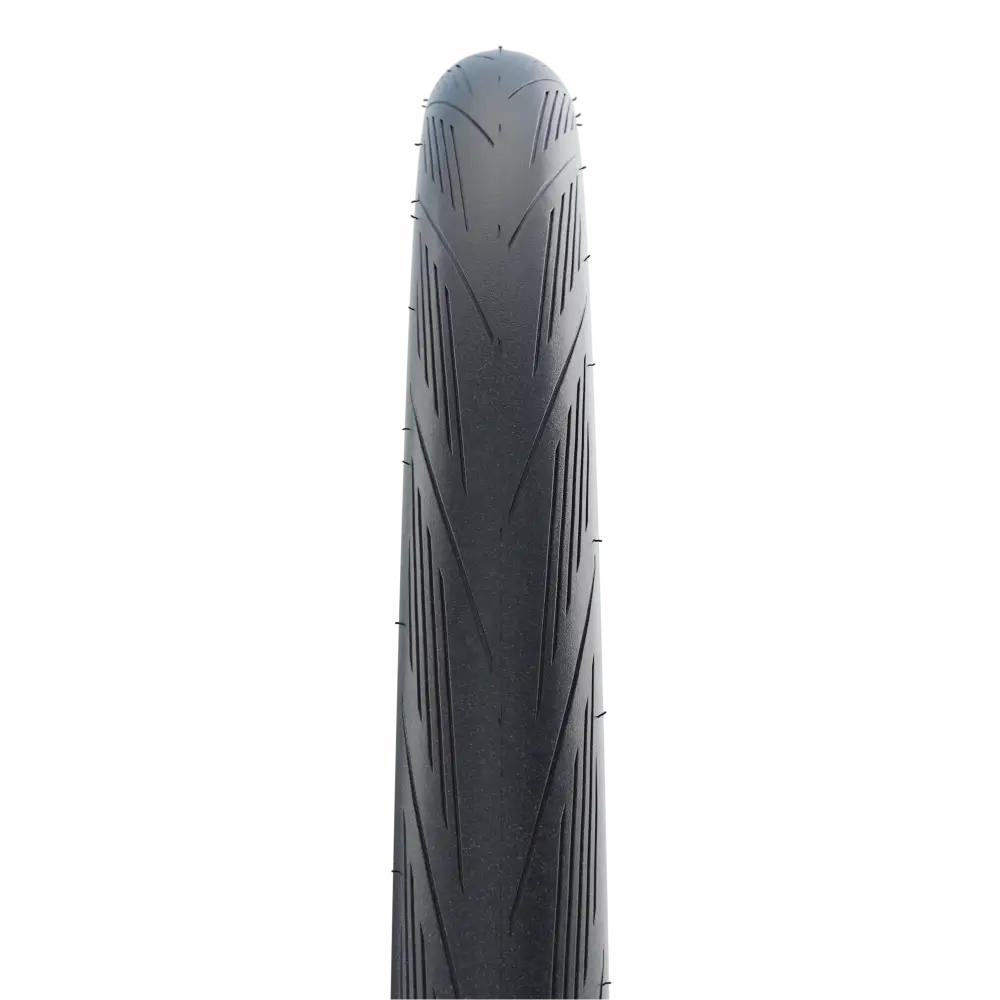 Schwalbe Tyre Lugano II - Schwalbe Tyre Lugano II 700 x 23 Active Folding Silica K - Guard HS471 Black