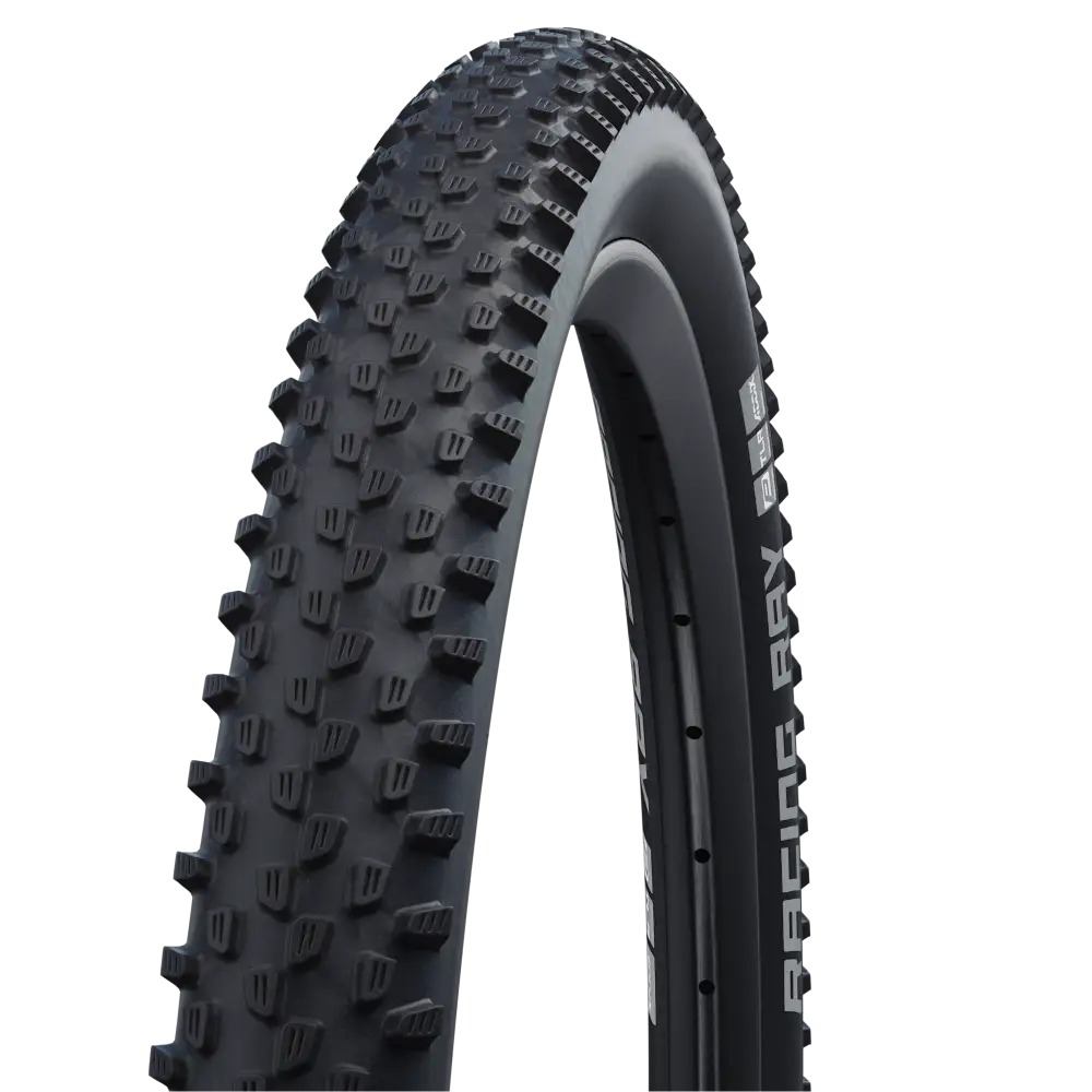 Schwalbe Tyre Racing Ray - 27.5 x 2.25 Evolution Folding ADDIX Speedgrip (Blue) TL - Easy E - 25 HS489 Black