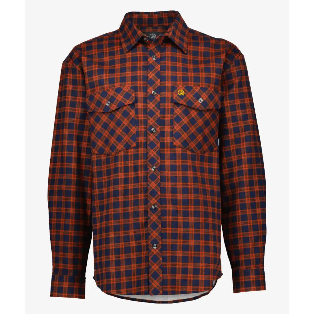 Shirt Egmont Full Twin Pack Red Toffee Lattice Swanndri - CLOTHING