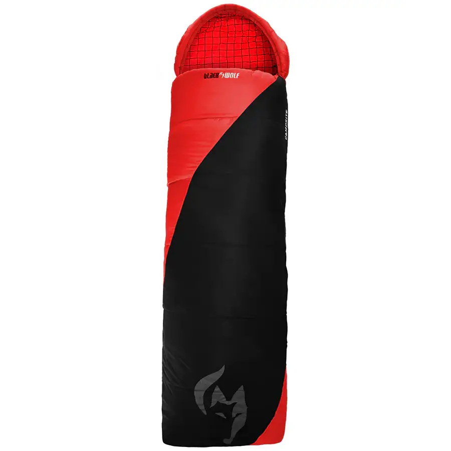 Sleeping Bag Campsite Summer +5 True Red