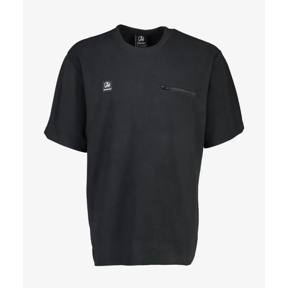 T Shirt Catlins Fleece Black Swanndri