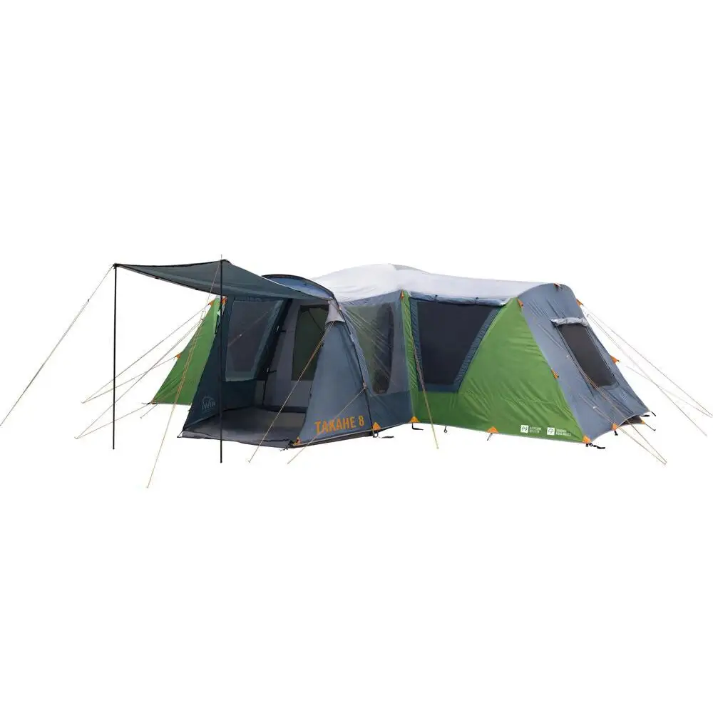 Tent Takahe 10 Blackout Dome Tent - GREEN - CAMPING