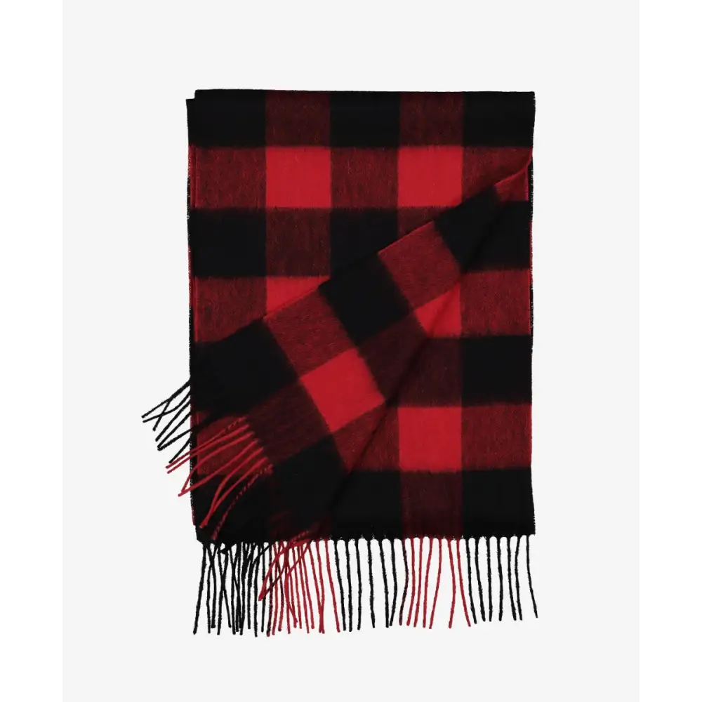 The Scarfie Red Black - OSFA / RED/BLACK CHECK - CLOTHING