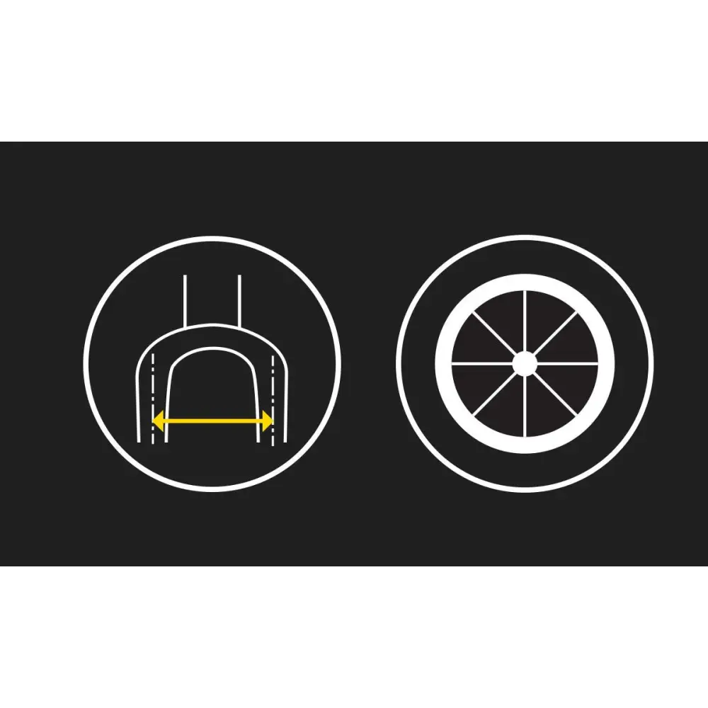 Topeak Tetrafender R1 - Topeak Guard Tetrafender R1 Front for up to 650c & 700 x 32 Road