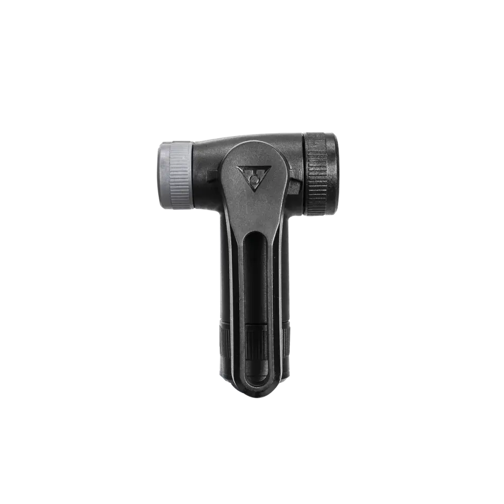 Topeak Twinhead DX5 - Topeak Pump Head Twinhead DX5 with hose insert & hose cap. For JB Sport III, Mountain X