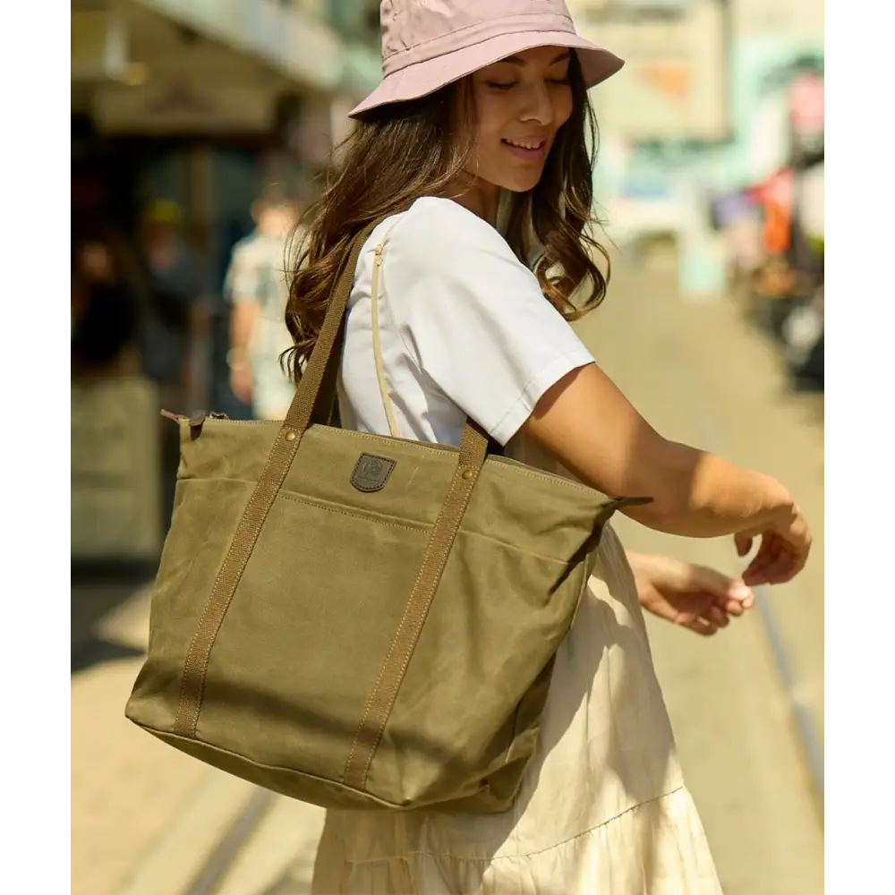 Tote Bag Queenstown Wool Taupe Swanndri