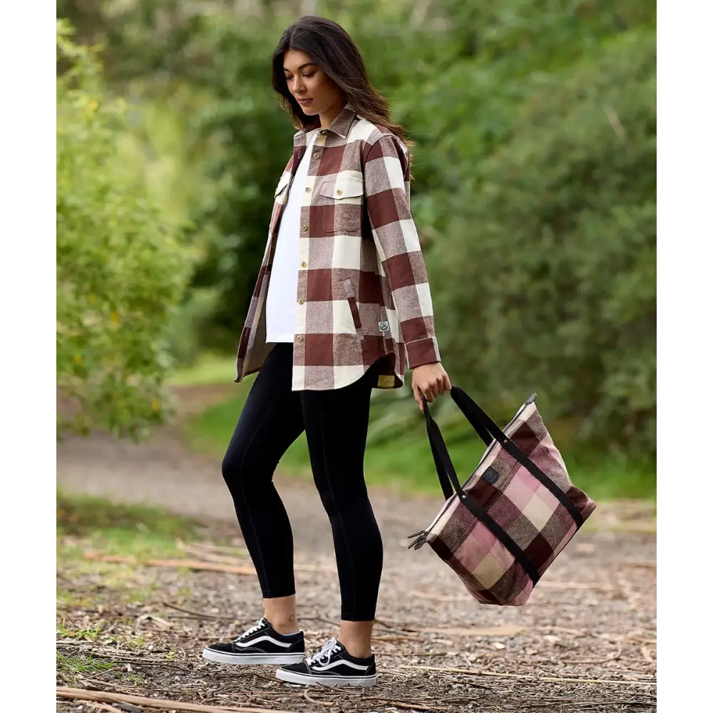 Tote Bag Queenstown Wool Lamington Check Swanndri