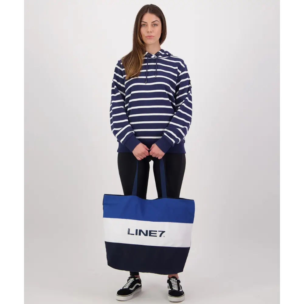 Tote Bag Reef Navy Blue White Line 7