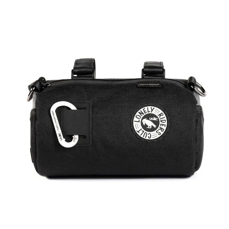 ULAC Neo Porter Coursier Handlebar Roll 2.7L - Bag with Carabiner Black / Grey