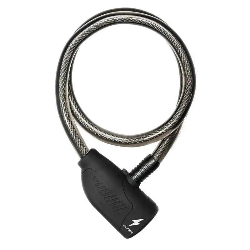 ULAC The Bee Go Cable Alarm 12mm x 70cm - ULAC Lock The Bee Go 110 Decibel Alarm Cable Lock Key 12mm x 70cm Black