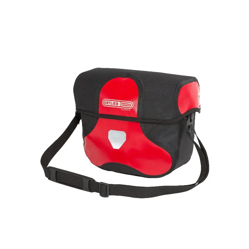 ULTIMATE SIX CLASSIC HANDLEBAR BAG - 7L / RED / BLACK - Bike