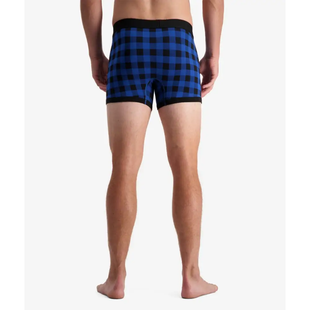 Undies Blue Black Check Swanndri