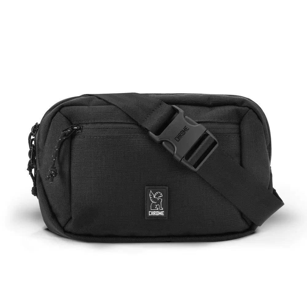 Ziptop Waistpack Black. Super useful on-the-go waistpack, aka fanny pack, which doubles as a sling for your phone, keys, wallet and more. Get where you're going in crazy style.